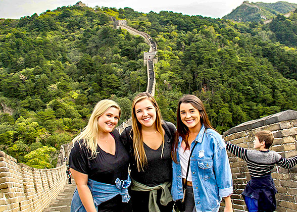 Our Guests at Mutianyu Great Wall