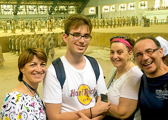 Our Guests at the Terracotta Army Museum
