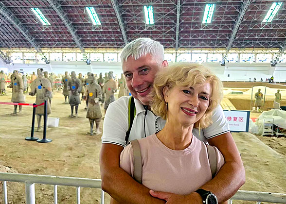 Our Guests at the Terracotta Army