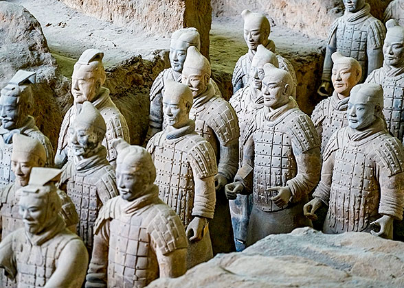 The Lifelike Terracotta Warriors