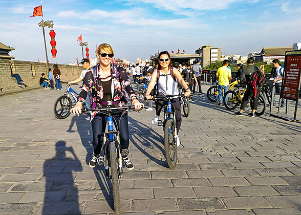 Cycling on the City Wall