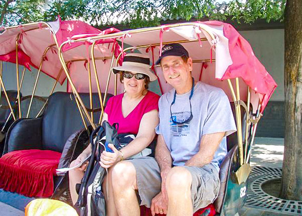 Rickshaw Ride at the Hutong Alleys