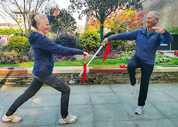Learn Chinese Shadowboxing with a Sword