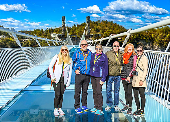 Glass Bridge at the Grand Canyon