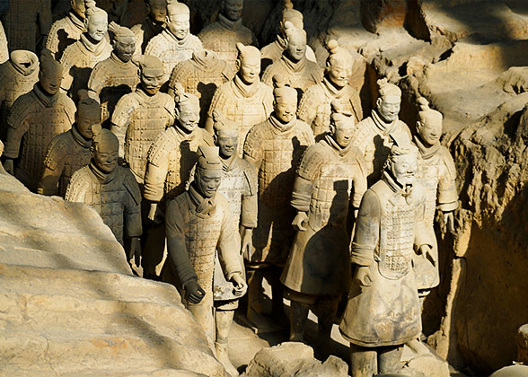 The Vivid Terracotta Warriors