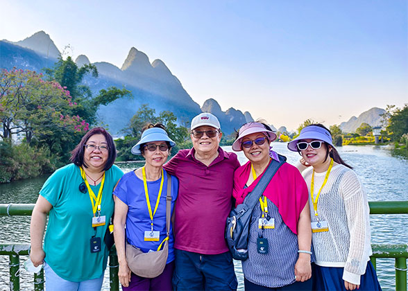 Our Guests in Yangshuo