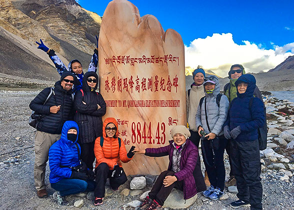 Our Guests at Mt. Everest