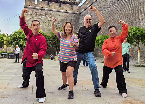 Learn Chinese Shadowboxing at the City Wall Park