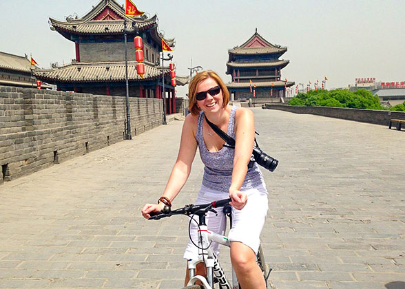 Cycling on the City Wall