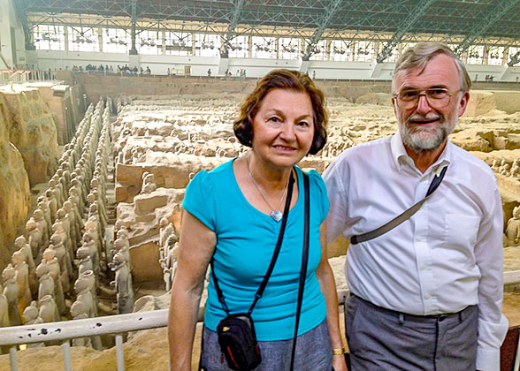 Our Guests at the Terracotta Army Museum