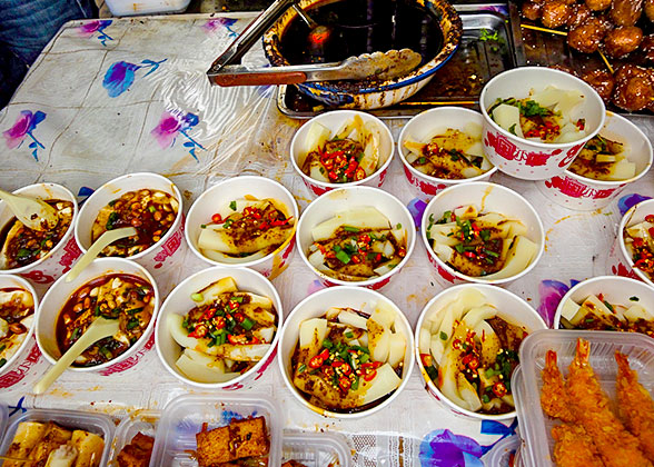 Local Snacks in Chengdu