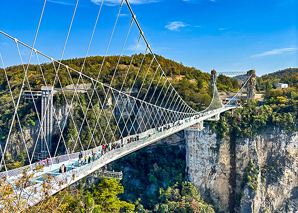 Glass Bridge at the Grand Canyon