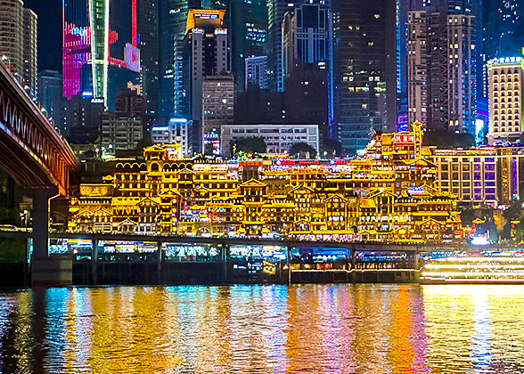 Hongya Cave, Chongqing