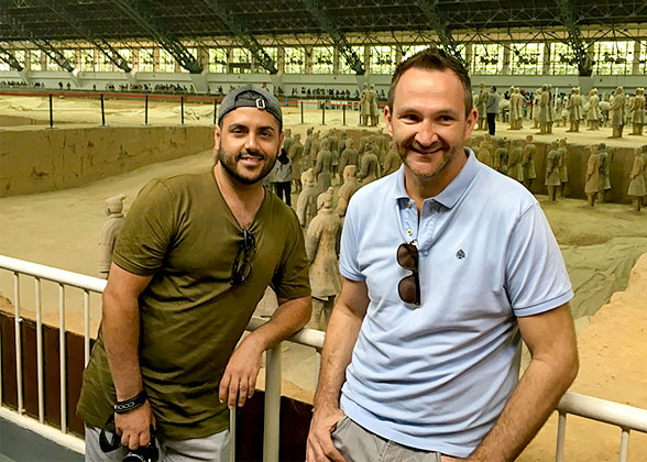Our Guests at the Terracotta Army Museum
