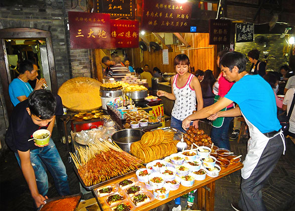 Wide and Narrow Alleys, Chengdu