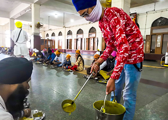 Community Kitchen in Golden Temple