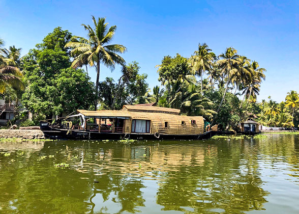Houseboat in Kerala's Backwaters