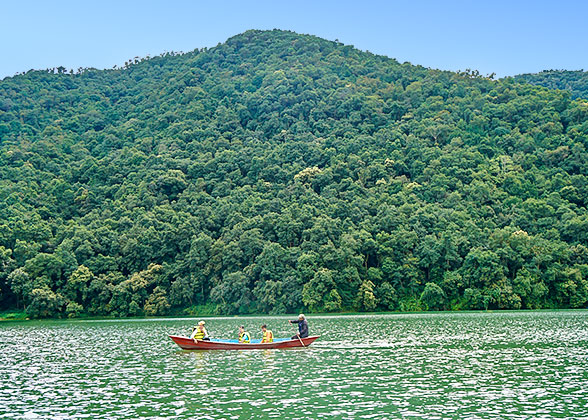 Phewa Lake in Pokhara