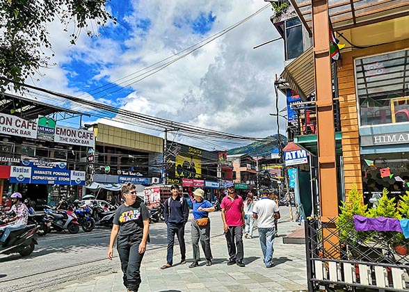 Street View in Pokhara Street View in Pokhara