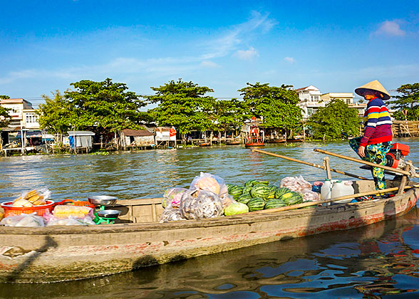 Cai Rang Floating Market