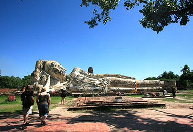 Reclining Buddha in Ayutthaya