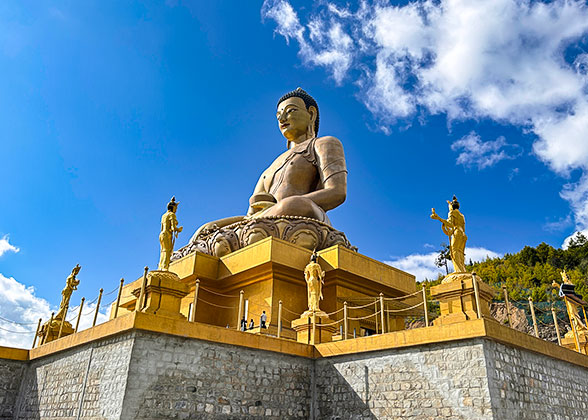 Impressive Buddha Dordenma Statue