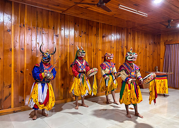Bhutanese Cham Masked Dance