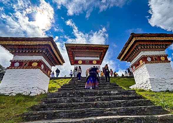 108 Stupas at Dochula Pass