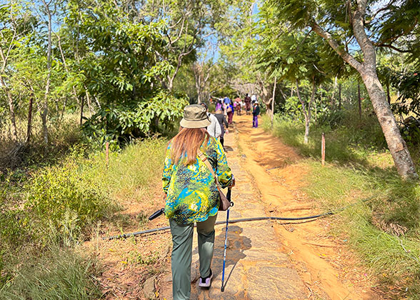 Hike to Chimi Lhakhang