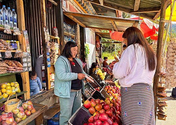 Punakha Street Vendors
