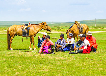 Mongolia grassland