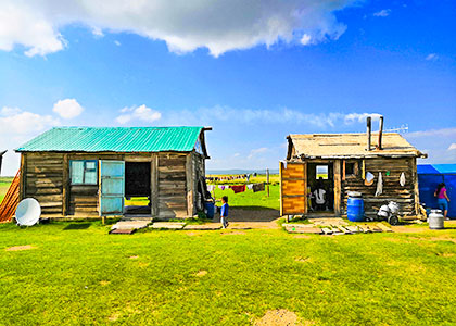 Mongolian Herdsmen's Tent