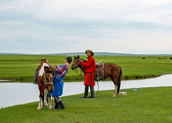 Our Guests at the Orkhon Valley Our Guests at the Orkhon Valley