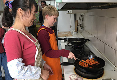 Cooking class in Xian