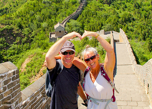 Our Guests at Mutianyu Great Wall