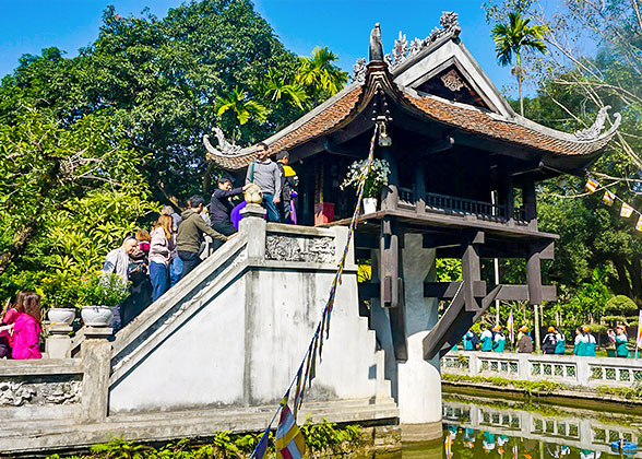 One Pillar Pagoda, Hanoi