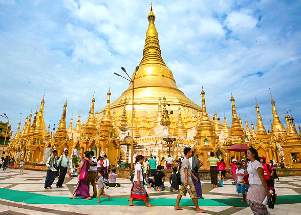Shwedagon Pagoda, Yangon