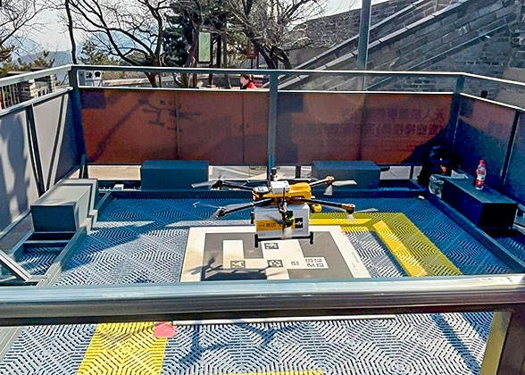 UAV Delivery at the Badaling Great Wall