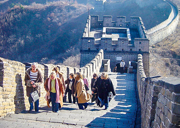 Hiking on the Mutianyu Great Wall, Beijing