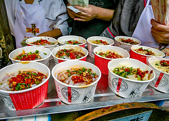 Local Snacks in Chengdu