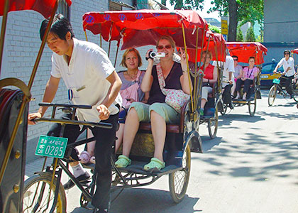 Rickshaw tour in Hutongs