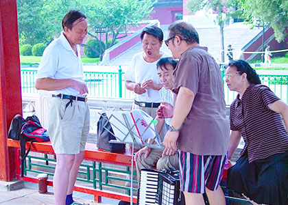Local people in Beijing