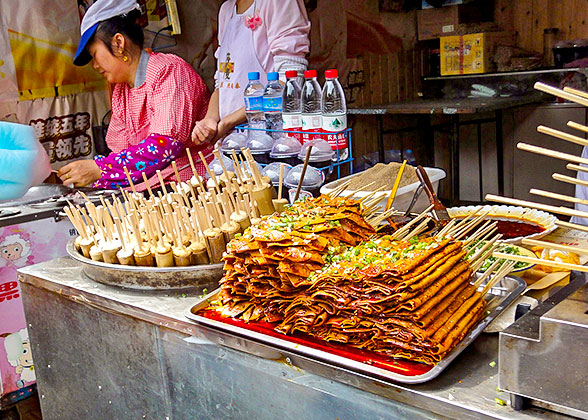 Local Snacks in Chengdu