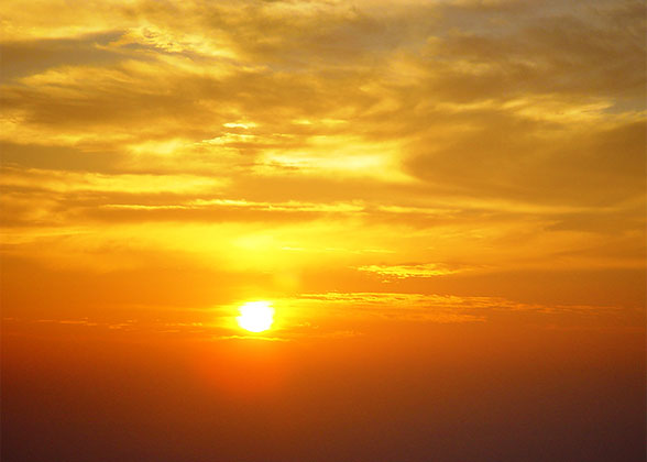 Sunrise over Mt. Huangshan