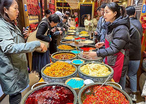 Visit a shop at Hefang Street