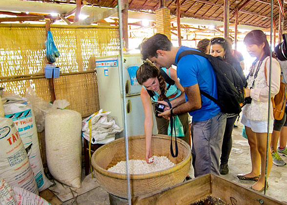 Clients in Coconut Candy Factory