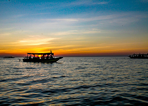 Sunrise at Mekong River