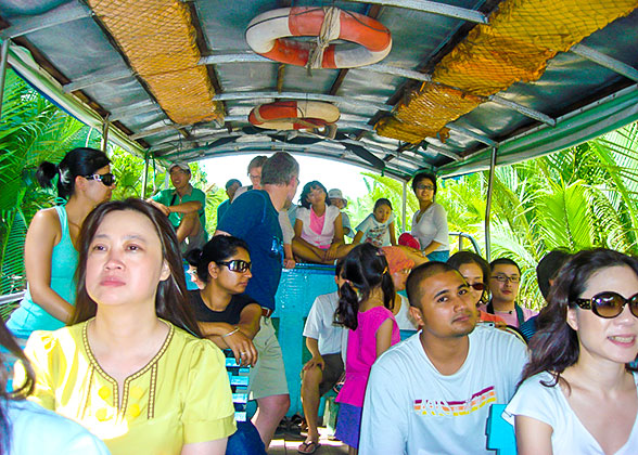 Boat Ride on Mekong Delta
