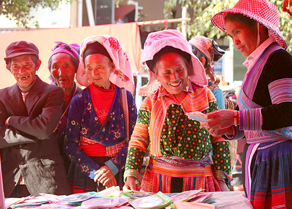 A Local Market in Lijiang