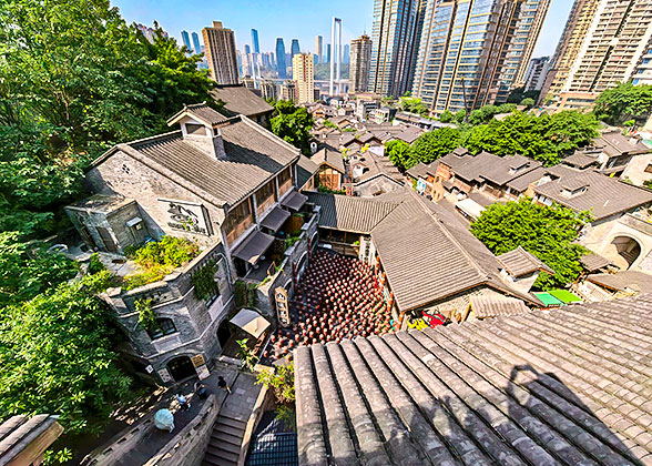 The Amazing City View of Chongqing